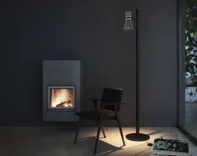 Stojací lampa Nocturne Cone F1, black