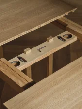 Prodlužovací díl pro stůl Kuma, dark oiled oak