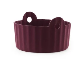 Úložný koš Colu, burgundy