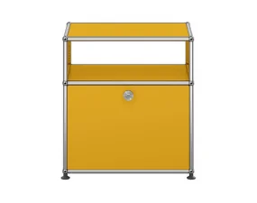 Noční stolek USM Haller M55, golden yellow