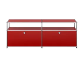 Komoda pod TV USM Haller O2, ruby red
