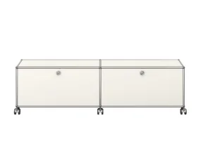 Komoda na kolečkách USM Haller M61, pure white