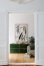 Komoda USM Haller E2, olive green