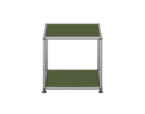 Odkládací stolek USM Haller M21, olive green
