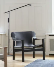 Stojací lampa Fifty-Fifty, soft black