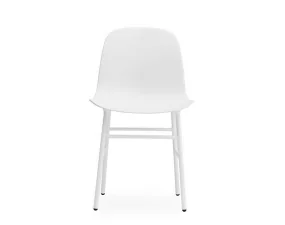 Židle Form Steel, white