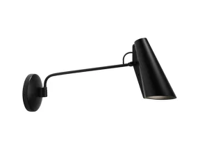 Nástěnná lampa Birdy Swing, all black