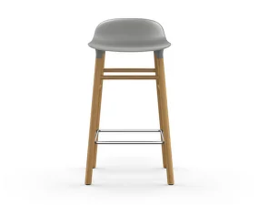 Barová židle Form 65 cm Oak, grey