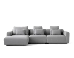 Pohovka Develius 3místná s Chaise Longue