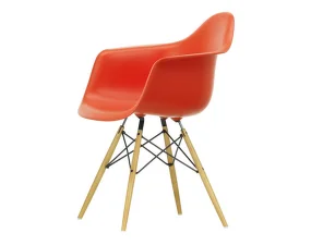 Židle Eames DAW, poppy red