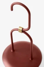 Přenosná stolní lampa Lucca, maroon