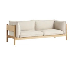 Třímístná pohovka Arbour, oiled solid oak / Hallingdal 220