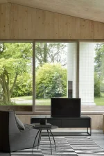 Komoda pod TV Monolit, oak/black