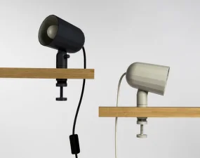 Lampa Noc Clamp, dark grey