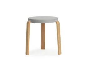 Stolička Tap Stool, oak / grey
