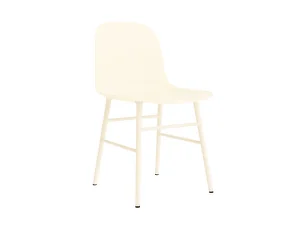Židle Form Steel, cream