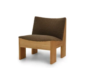 Ex-display Křeslo Tenon Natural Oak, Zinc Drake Mocha