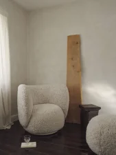 Pouf Rico, Sheepskin moonlight