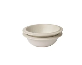 Miska Edge Bowl Ecru Stoneware, Ø16 cm 2ks