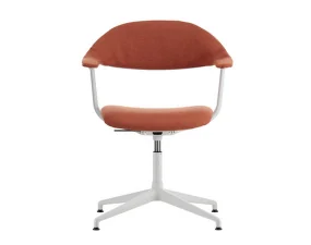 Kancelářská židle Mynt Upholstery, rusty orange/soft light