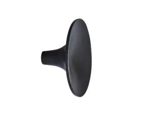 Věšák HiHat Knob Maxi 2 ks, burned black