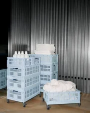 Úložný box Colour Crate Large, soft blue