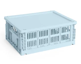 Plastové víko Colour Crate Medium, soft blue
