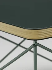Occasional Table LTR Linoleum, jade / sea foam green