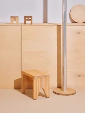 Stolička Manolito Short, natural