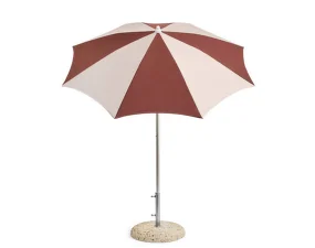 Slunečník Terrazza Octagon, off-white and burgundy