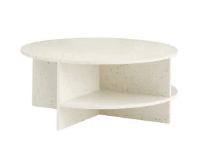 Konferenční stolek Halves, off-white Terrazzo