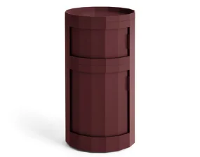 Úložný stolek Facet Cabinet 110, burgundy