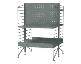 Venkovní policová sestava String Outdoor J, galvanized