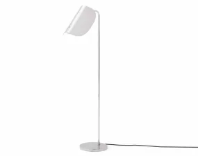 Stojací lampa Wing, polished aluminium