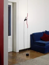 Závěsné svítidlo Parentesi D, red