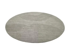 Koberec Zen Round Ø200 cm, light grey
