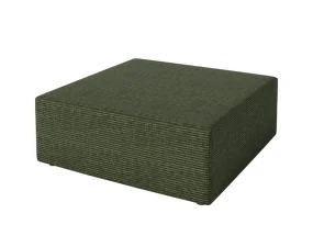 Pouf Sora 95x95 cm, green