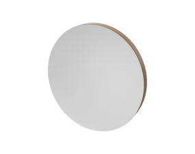 Zrcadlo Vala Round Ø50 cm, lacquered oak