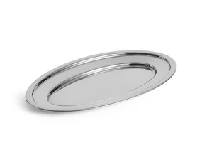 Servírovací talíř Essential Steel Oval, medium