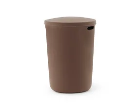 Koš na prádlo Hide, brown