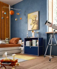 Komoda USM Haller M62, steel blue