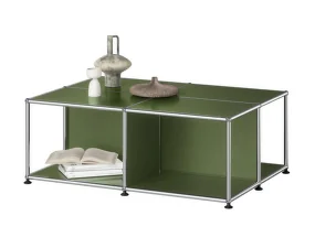 Konferenční stolek USM Haller LB08, olive green