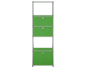 Policová sestava USM Haller M52, green