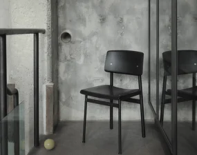 Židle Loft, black/oak