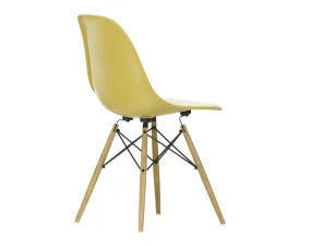 Židle Eames Fiberglass DSW, ochre light/ash