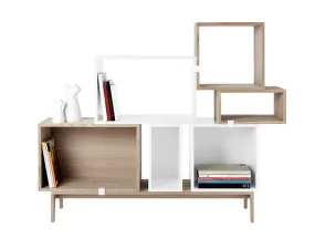 Policový díl Stacked medium, oak