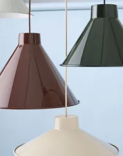 Závěsná lampa Top Ø21, dark green