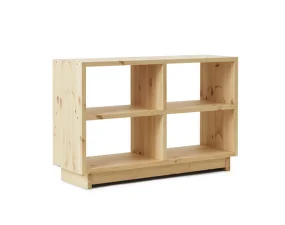 Knihovna Fyr Medium, pine