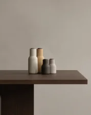 Mlýnky na sůl a pepř Bottle Small, hunting green-beige