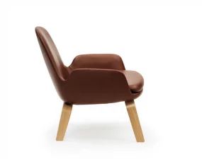 Křeslo Era Lounge Low Oak, Ultra Leather